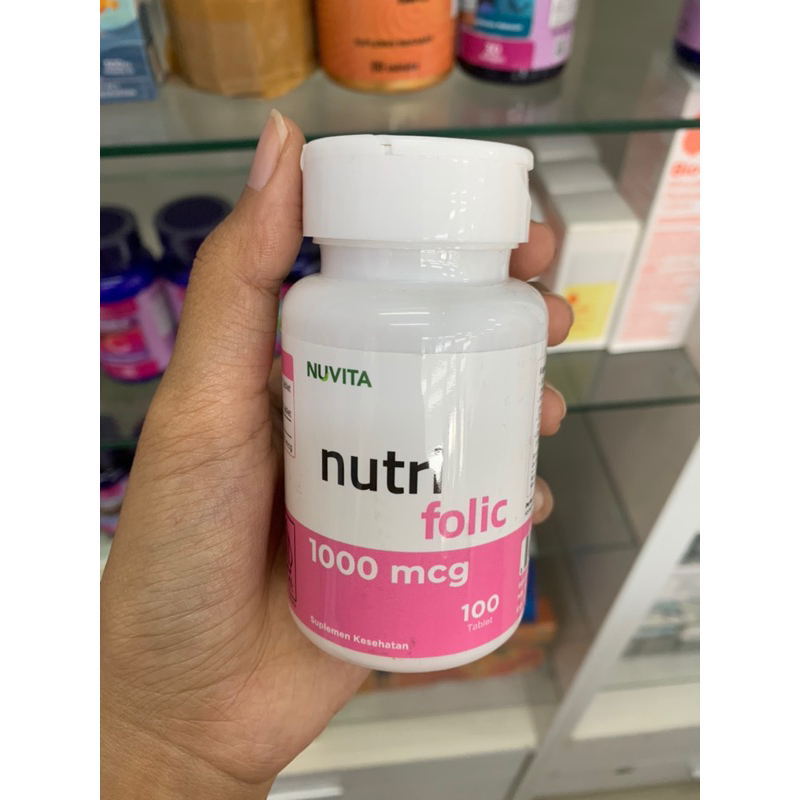 Nuvita Nutri Folic Acid 1mcg @100 tablet