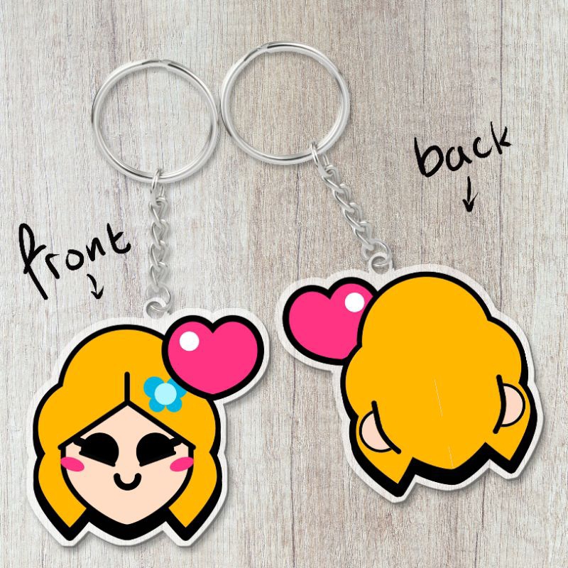 Gantungan Kunci Brawl Stars Keychain Custom