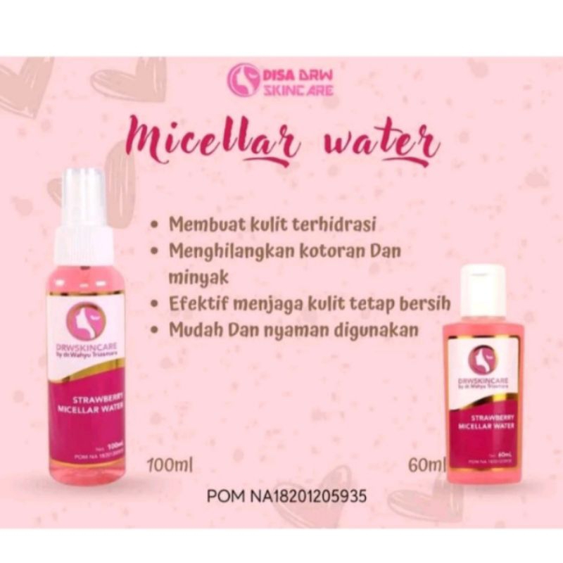 MICCELAR WATER DRW SKINCARE by dr Wahyu Triasmara