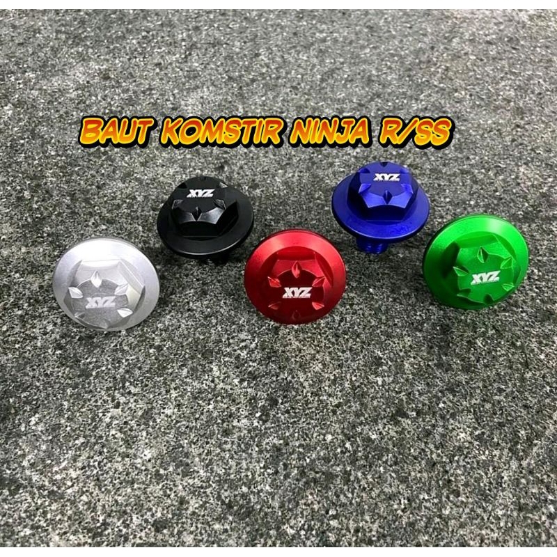 Baut komstir Ninja r/ss Xyz racing / Baut segitiga atas ninja r/ss Xyz full cnc promo