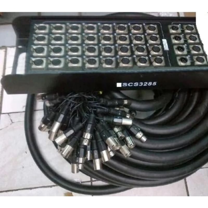 SNAKE KABEL AXL SCS 3285 PANJANG 50 METER 32 CHANNEL 8 OUT