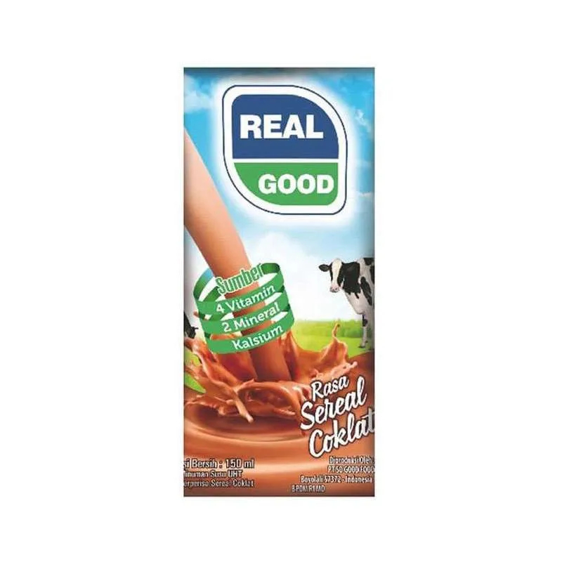

real good susu cair sereal coklat 150ml