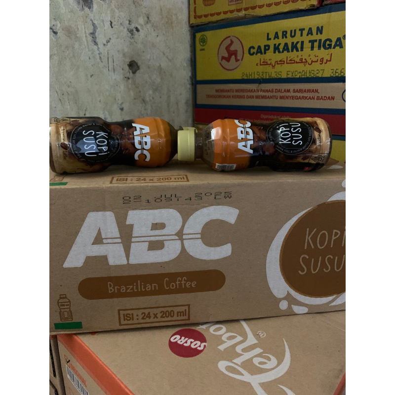 

Kopi ABC susu Brazillian Coffee 1 Dus isi 24 botol x 200ml