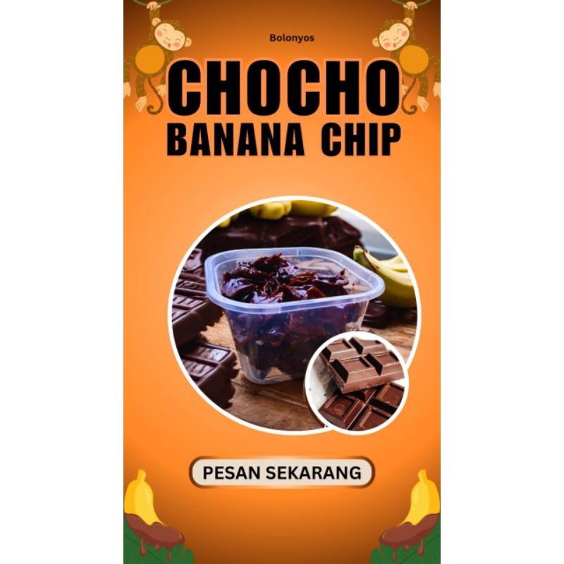

pisang coklat lumer