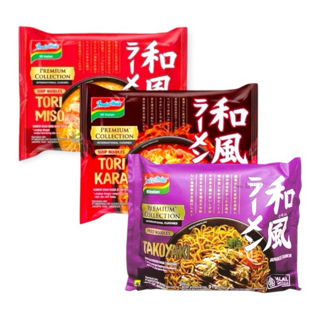 

Indomie premium japannese