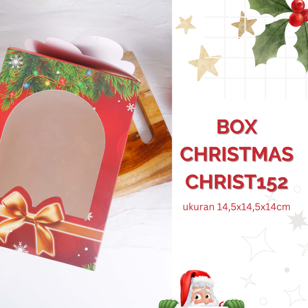 

Box Christmas Christ 152/ Dus Natal 3 Toples Bulat 450-500gr /2pcs