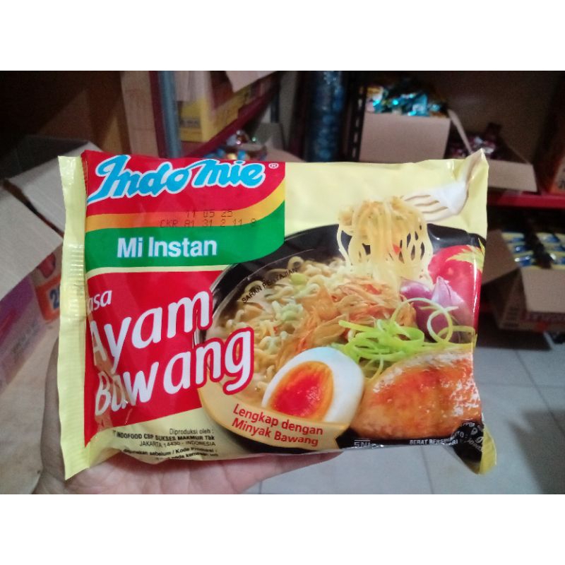 

Indomie rebus ayam bawang 1pcs