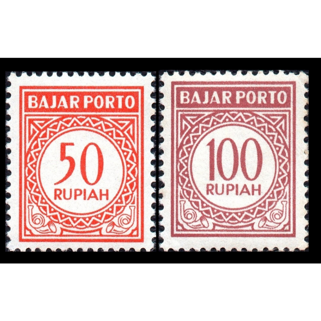 Prangko Indonesia 1965 PORTO P-5 Complete Set