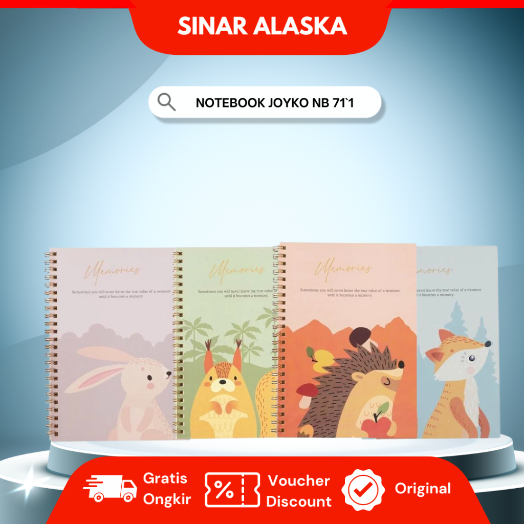 

Notebook Buku Catatan Karakter Joyko NB-711