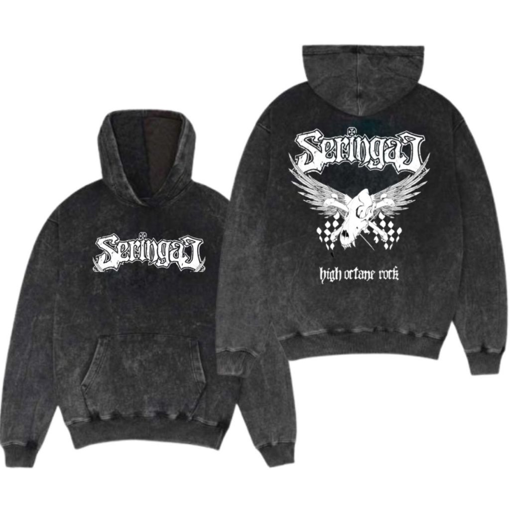 Big Sale -  SERINGAI Sweater Hoodie SANDWASH / Hoodie Pria / Hoodie Wanita Available M L XL Casual G