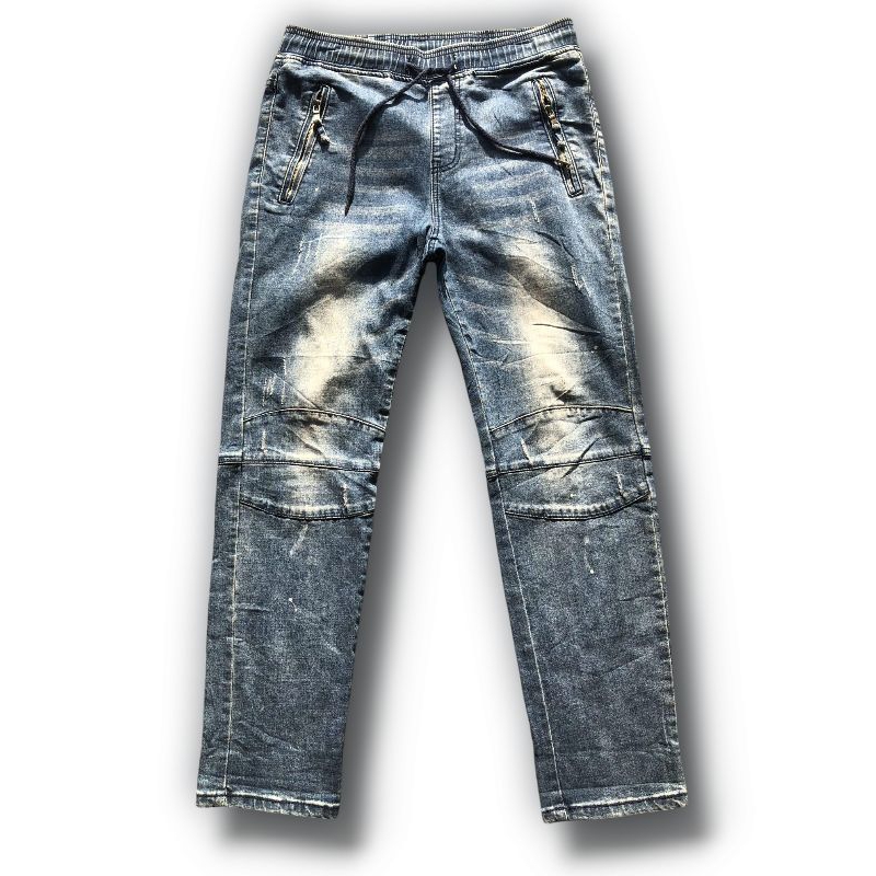 CELANA PANJANG JEANS PRIA (SECOND)|JEANS PRIA PINGGANG KARET
