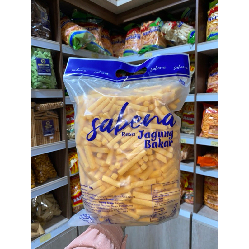 

Sabena Stik Jumbo / Sabena snack Jagung Bakar / Sabena Jumbo 360gr