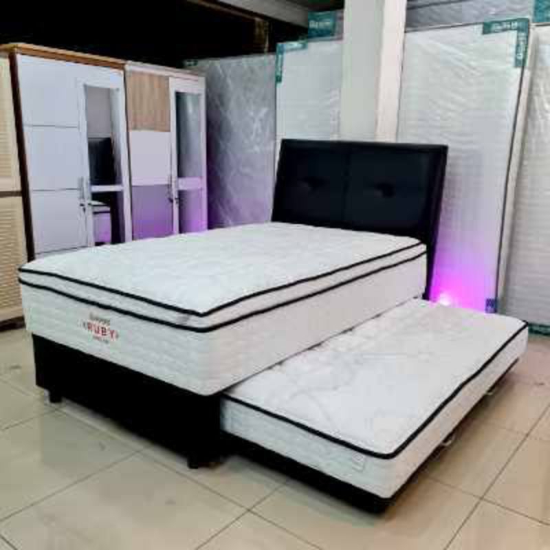 Kasur Springbed Latex Sorong 2in1 Guhdo Ruby Dream Single