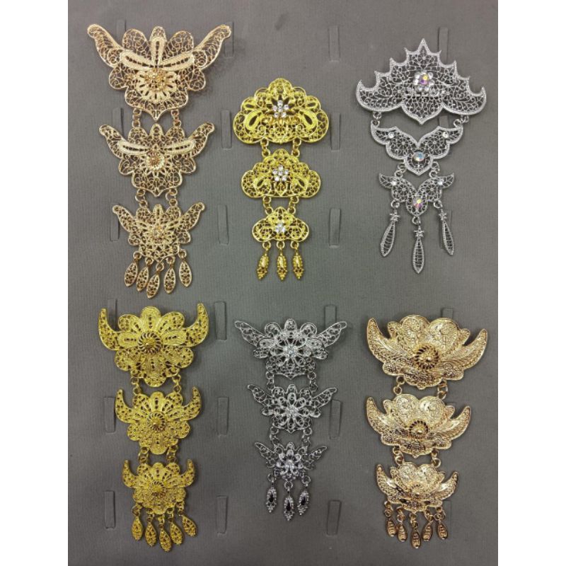 BROS KEBAYA SUSUN 3 / BROS KEBAYA KUTUBARU SUSUN 3/ PIN KEBAYA SUSUN 3