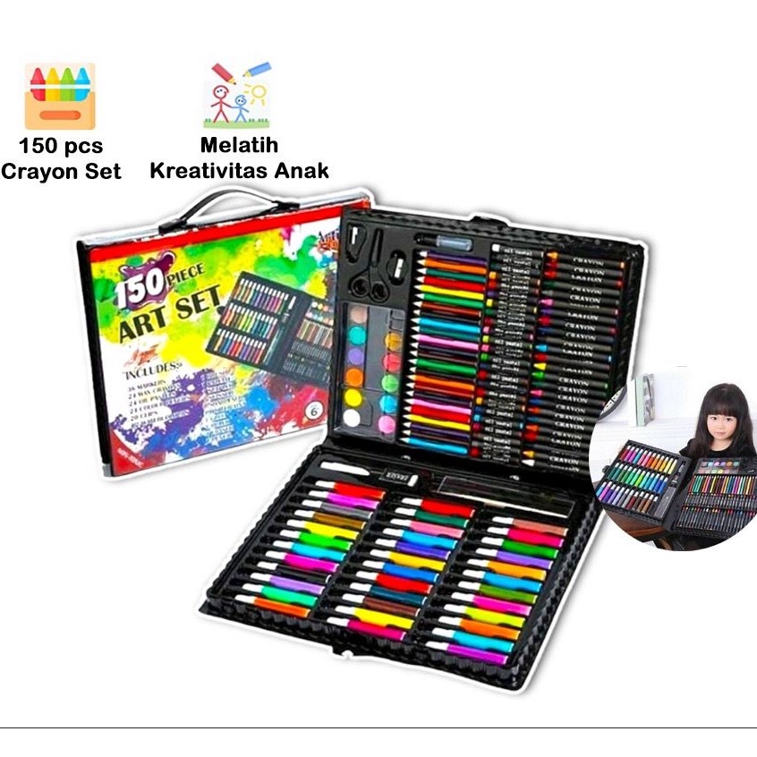 

Produk Spesial Set Crayon 28 15 PCS Krayon Mewarna Alat Menggambar dan Mewarnai Anak