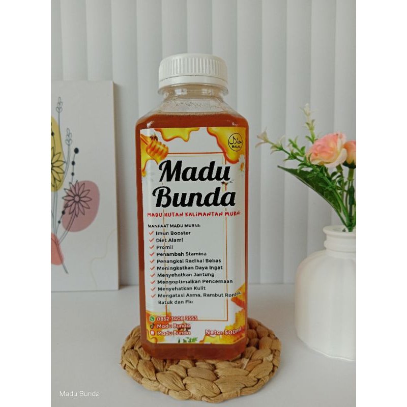 

MADU BUNDA madu hutan kalimantan murni 500ml