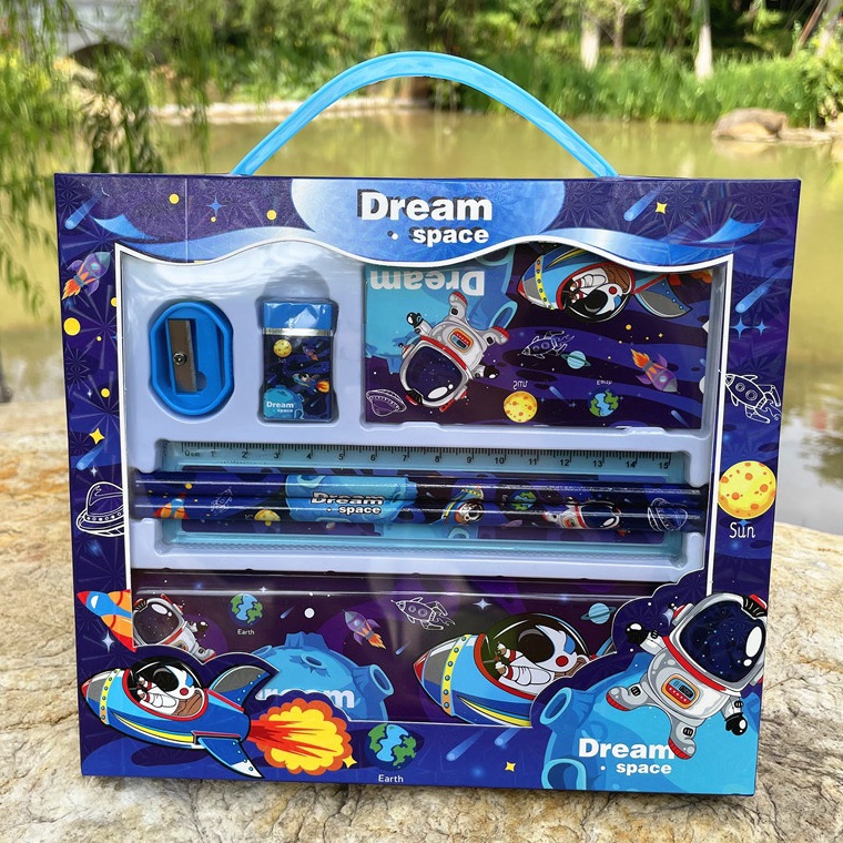 

Top Shipment Alat Tulis Set 7 in 1 Alat Tulis Karakter