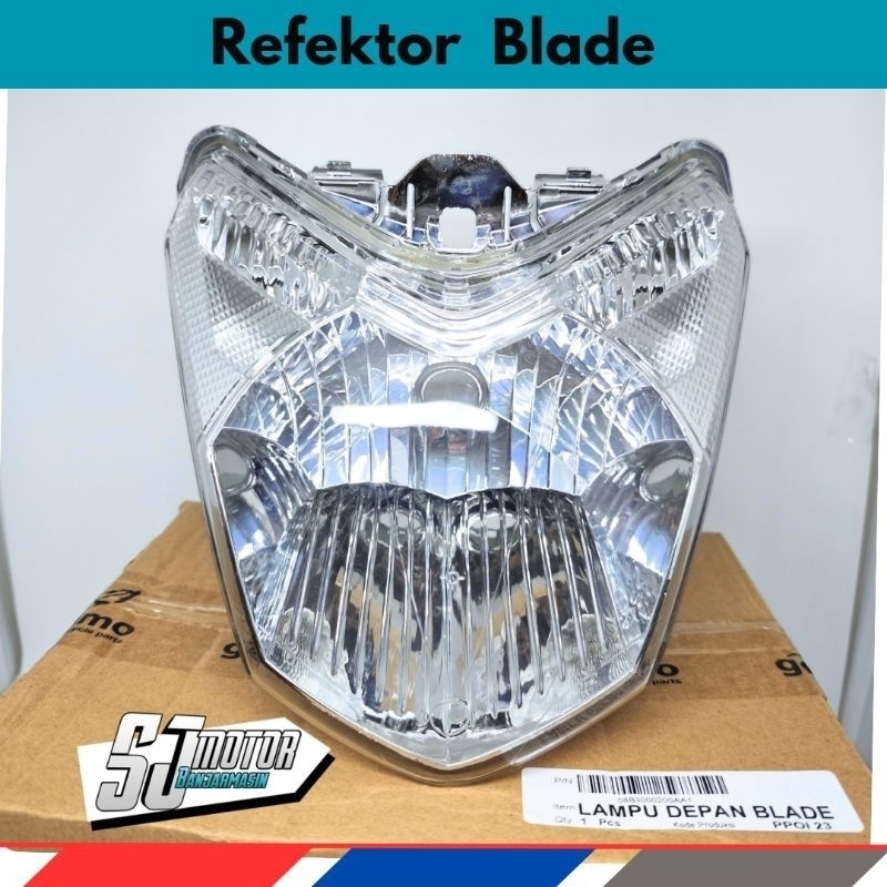 Refektor Reflektor Lampu Depan Blade 110 Old Lama Karbu Blade Repsol