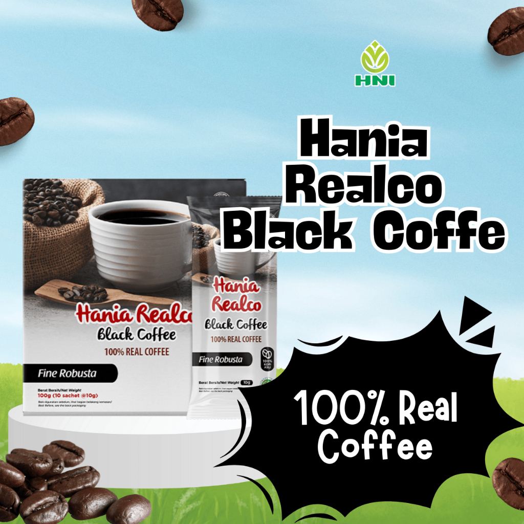 

SERBUK KOPI BLACK COFFEE PREMIUM HANIA REALCO