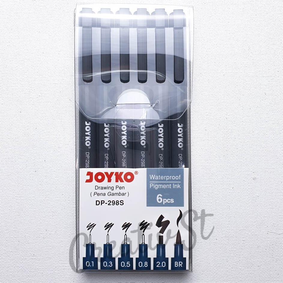 

Kejar Irit JOYKO Drawing Pen Set 6 Dp298S Set 9 Dp298S59C Pena Gambar Bolpen
