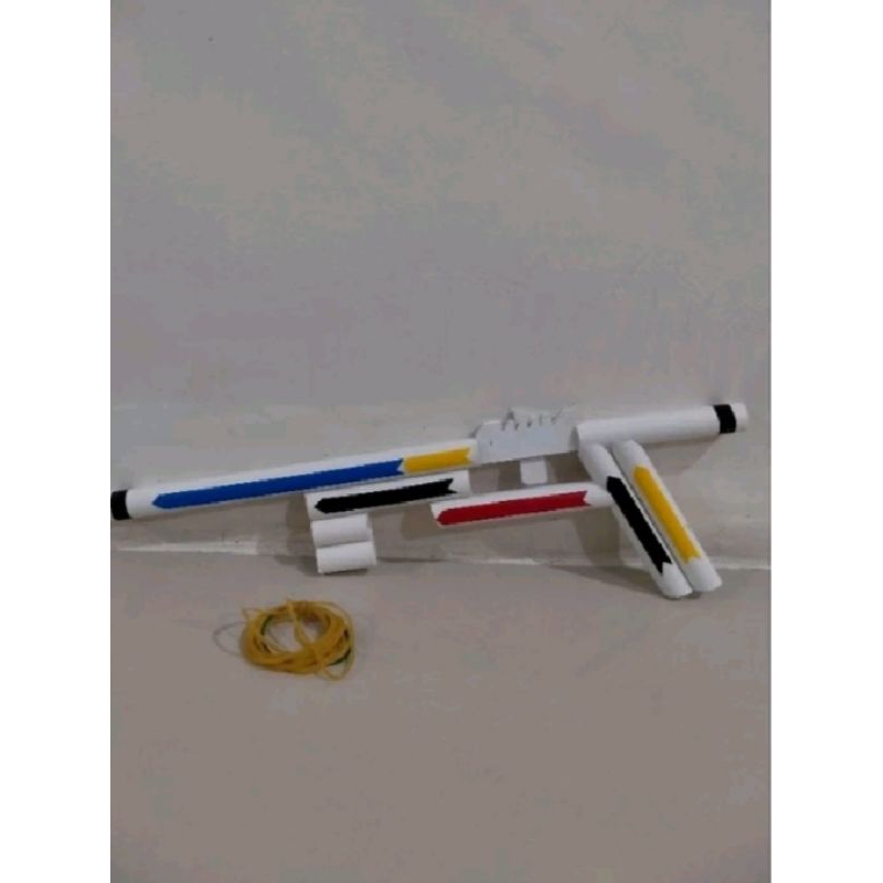 Mainan Tembakan Paralon / Mainan tembak PVC Peluru Karet /pistol Mainan Anak