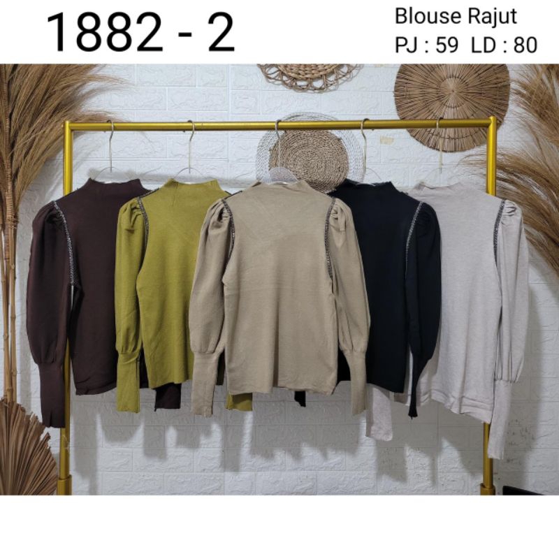 ARF - RRE - 1882-2 - Atasan rajut pundak blink