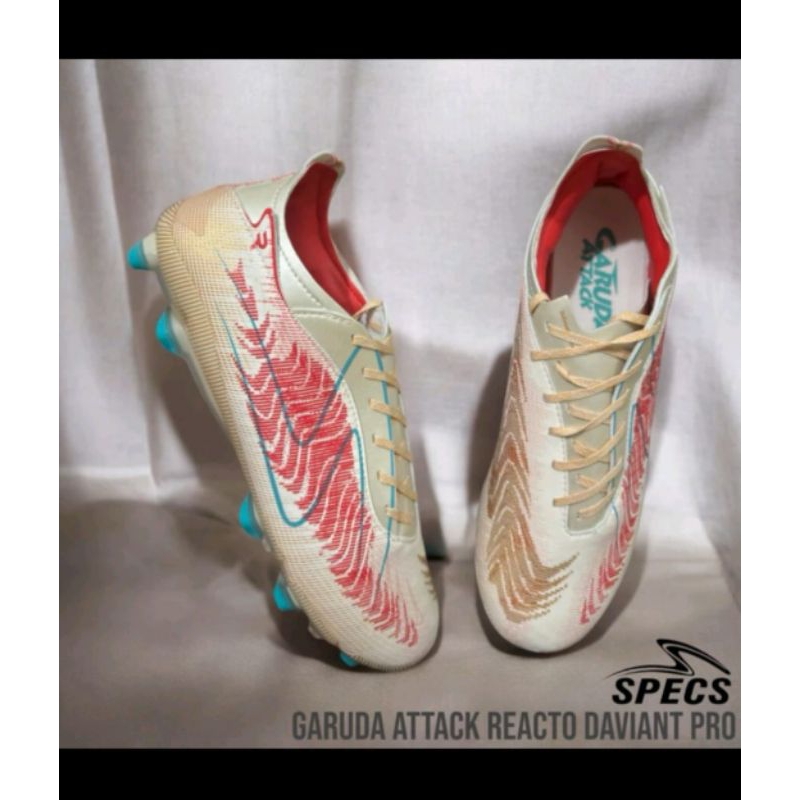 SEPATU SPECS REACTO DEVIANT PRO GARUDA ATTACK 2024 FG & IN
