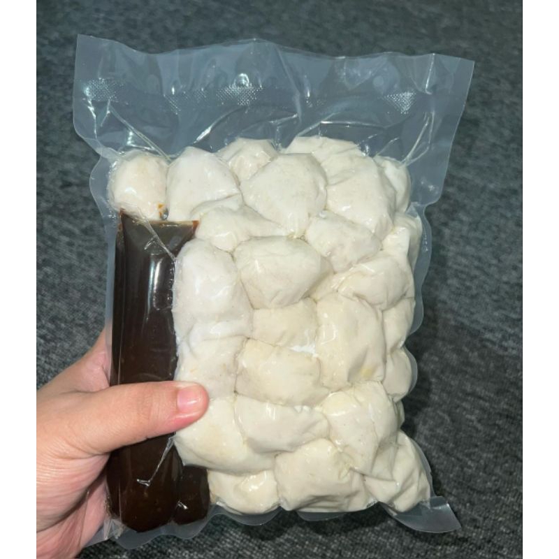 

pempek isi telor isi 50