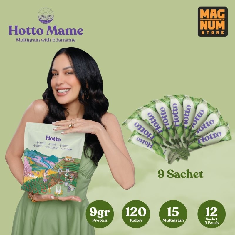 

Hotto Mame Protein Multigrain With EDAMAME 9 Sachet