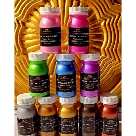 

Obral Terbaik CAT LUKIS ACRYLIC METALLIC WATER BASE 5 GR