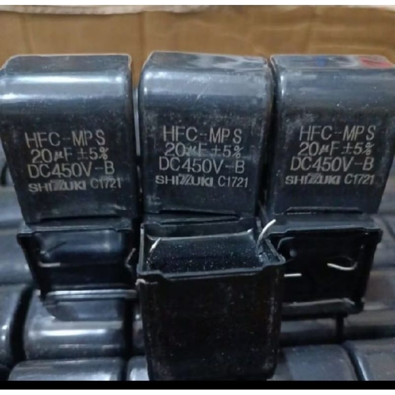 KAPASITOR HFC MPS 20UF+5% DC450V SHIZUKA