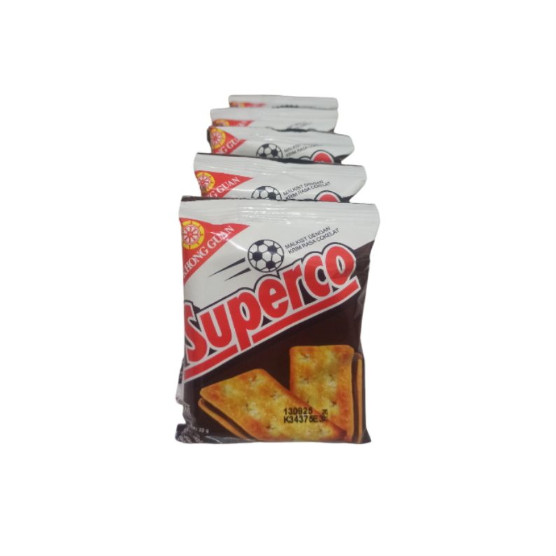 

Superco Biskuit Rasa Cokelat 1renceng isi 10pcs