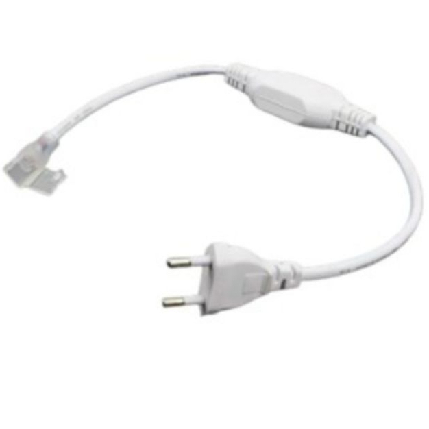 SOCKET COLOKAN NEON FLEX SELANG 220V ADAPTOR LAMPU STRIP PENYAMBUNG ARUS LISTRIK