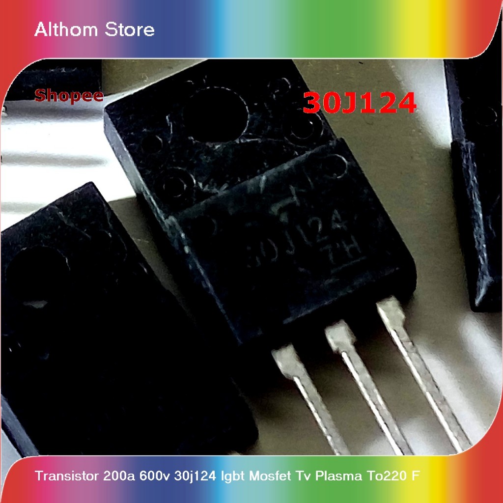 transistor 200a 600v 30j124 igbt mosfet tv plasma to220 f