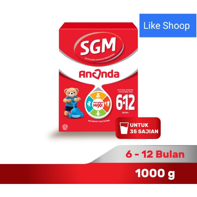 Susu SGM Ananda 6-12