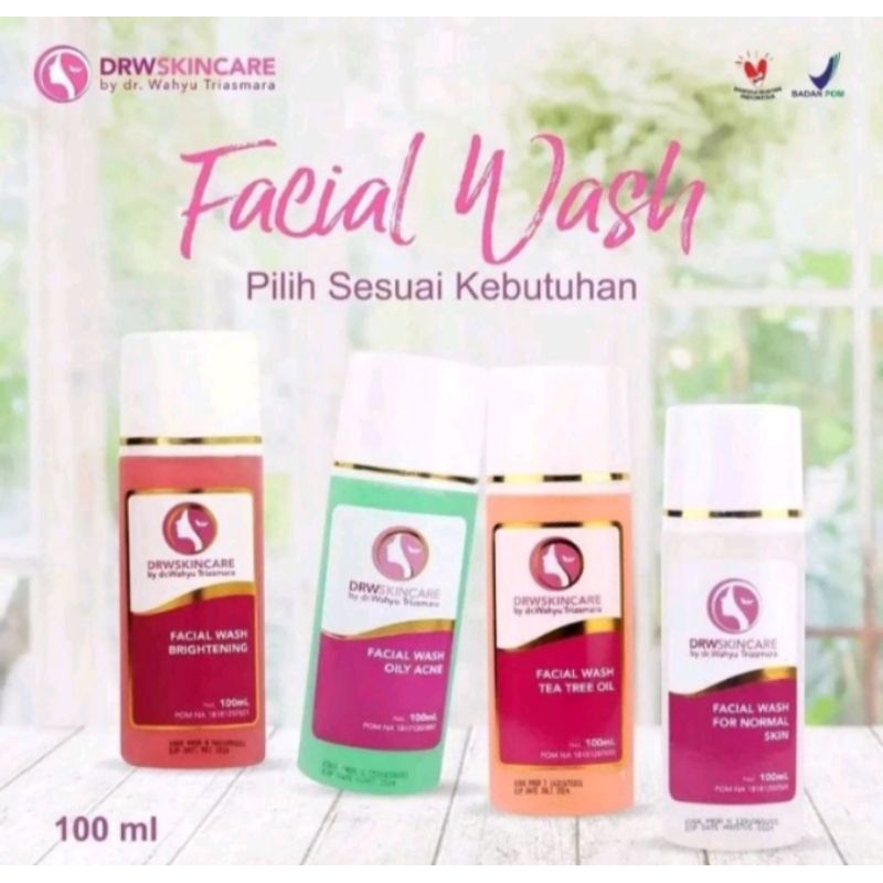 FACIAL WASH DRW SKINCARE by dr Wahyu Triasmara