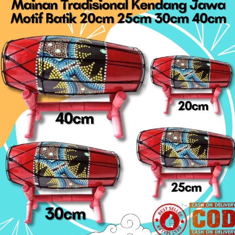 Garansi Order Alat musik tradisional gamelan kendang Jawa batik jaranan kuda lumping
