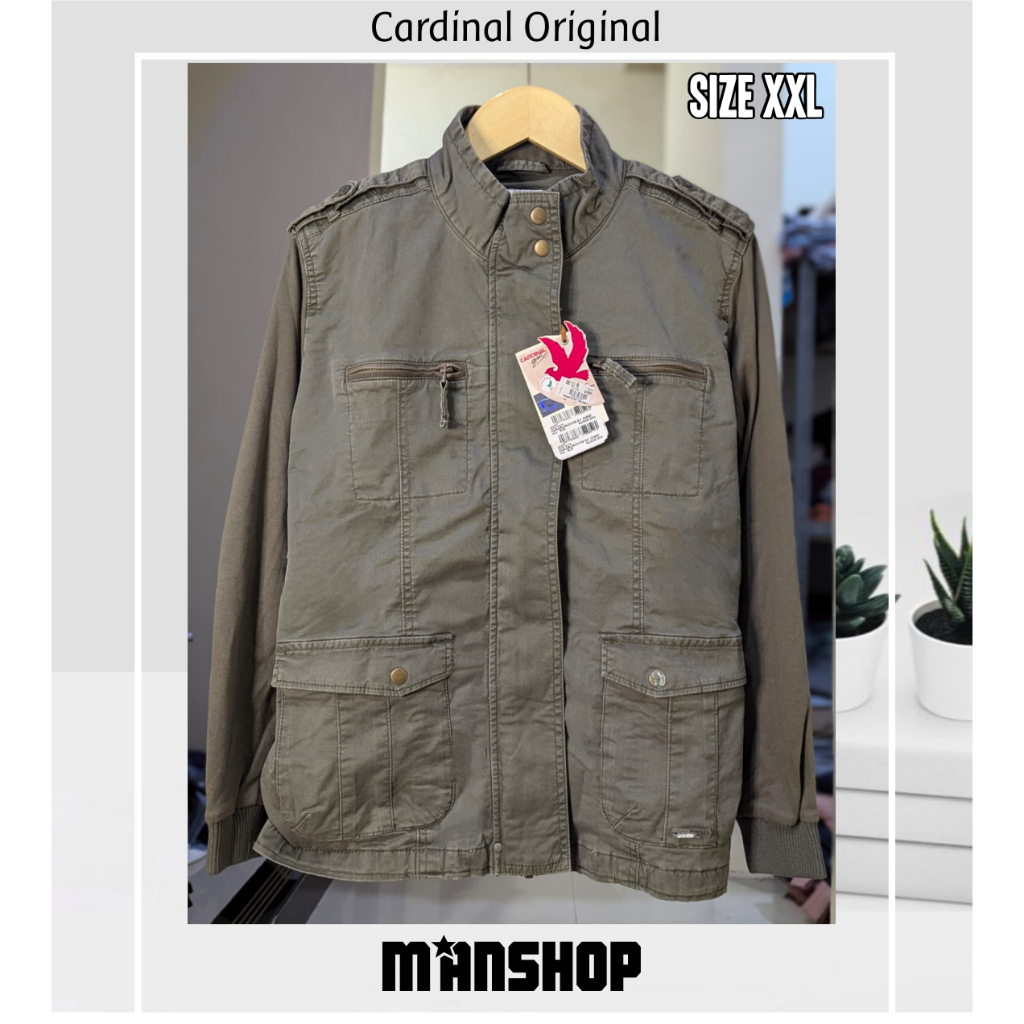 Cardinal Girl Jaket Wanita Original Ukuran XXL