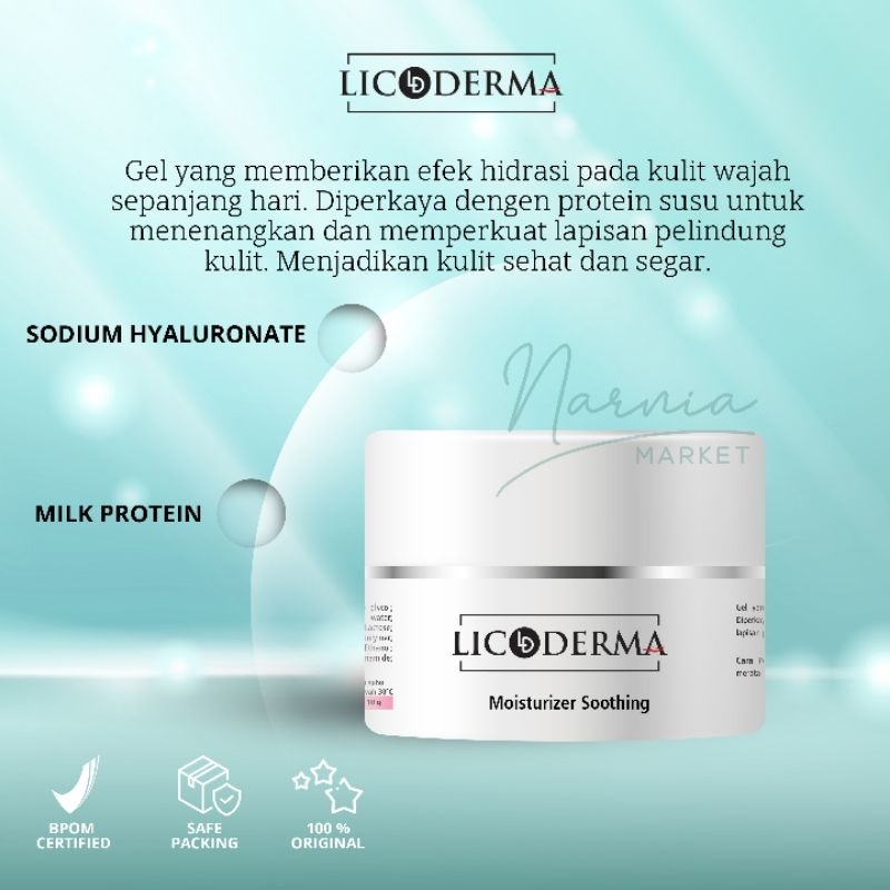 LICODERMA Moisturizer Soothing