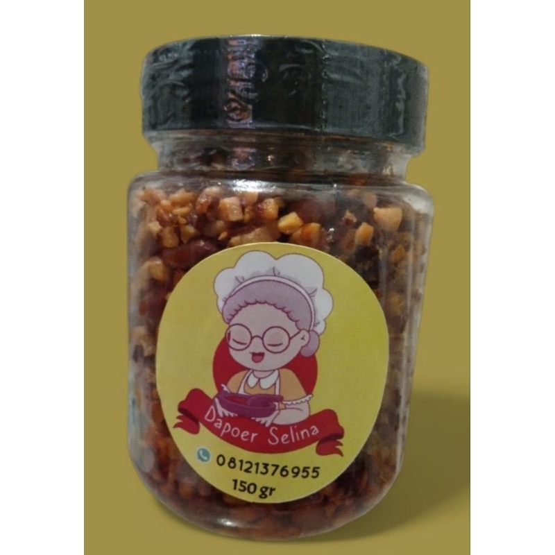 

orek tempe kacang kering kriuk manis pedas harga terjangkau.120gr