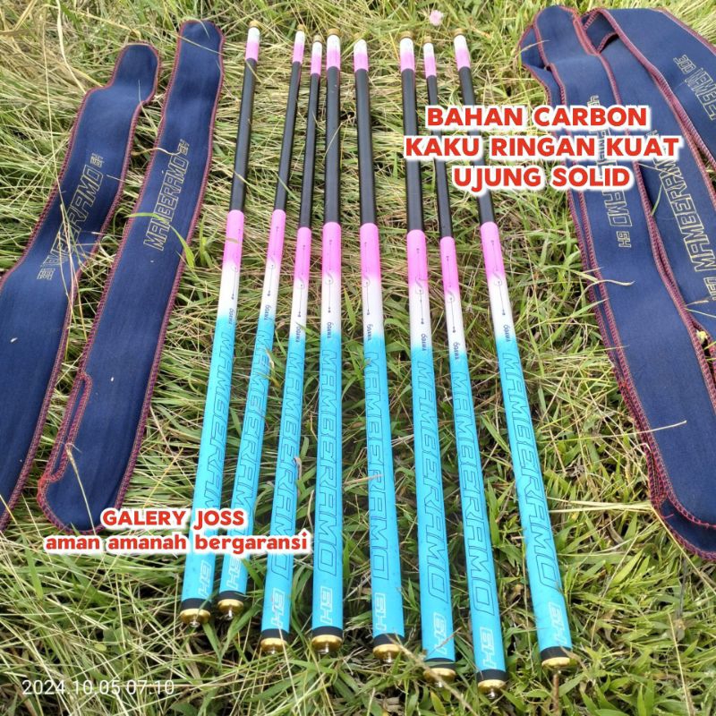 joran tegek Ogawa Mamberamo 270 300 360 450 tegek bahan carbon kaku ringan kuat
