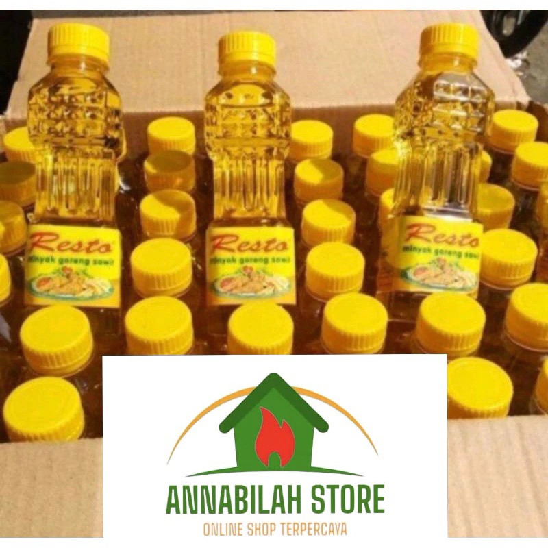 

Minyak Goreng Resto 1 Dus isi 48 Botol kemasan 250ml Minyak Sayur Termurah Terlaris