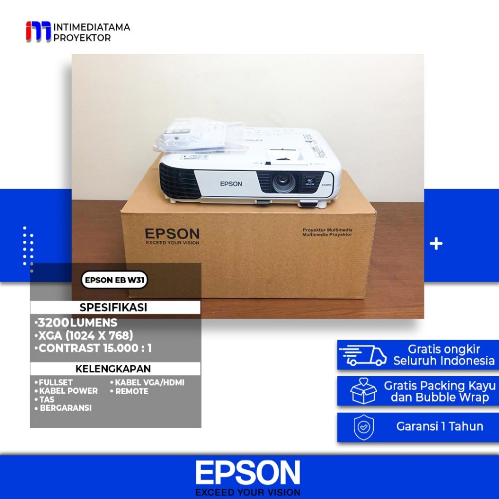 Proyektor Epson EB X350 3600 Lumens