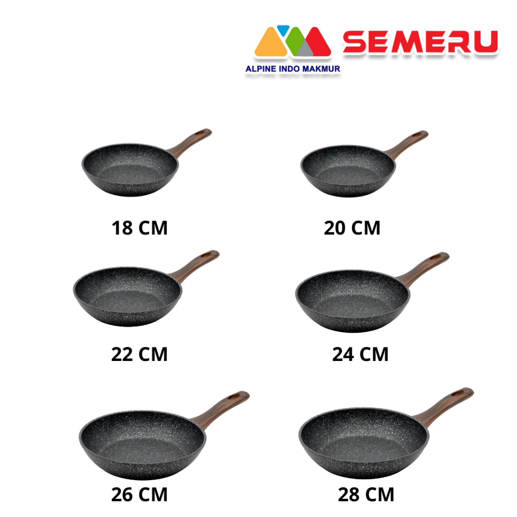 MIYAKO DEEP FRY PAN MARBLE