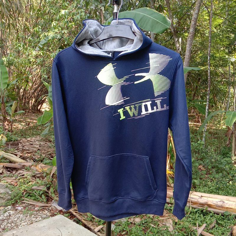 HOODIE UNDER ARMOR I WILL ORIGINAL 100% MULUS LD 104 P62