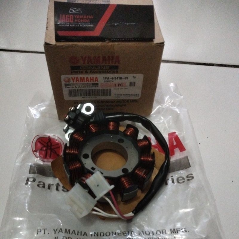 1PA-H1410 SPUL STATOR ASSY VIXION NEW NVL 2014 ORISINIL YAMAHA