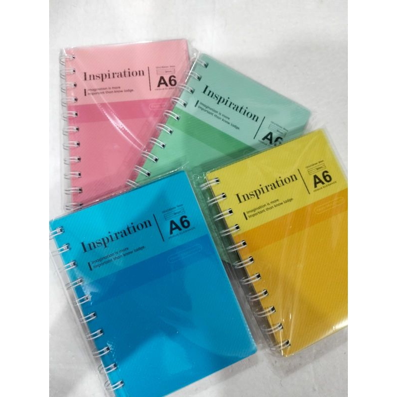 

Notes A6 spiral notes kawat A6 notes book journal A6 notes catatan kawat kecil bahan berkualitas desain lucu