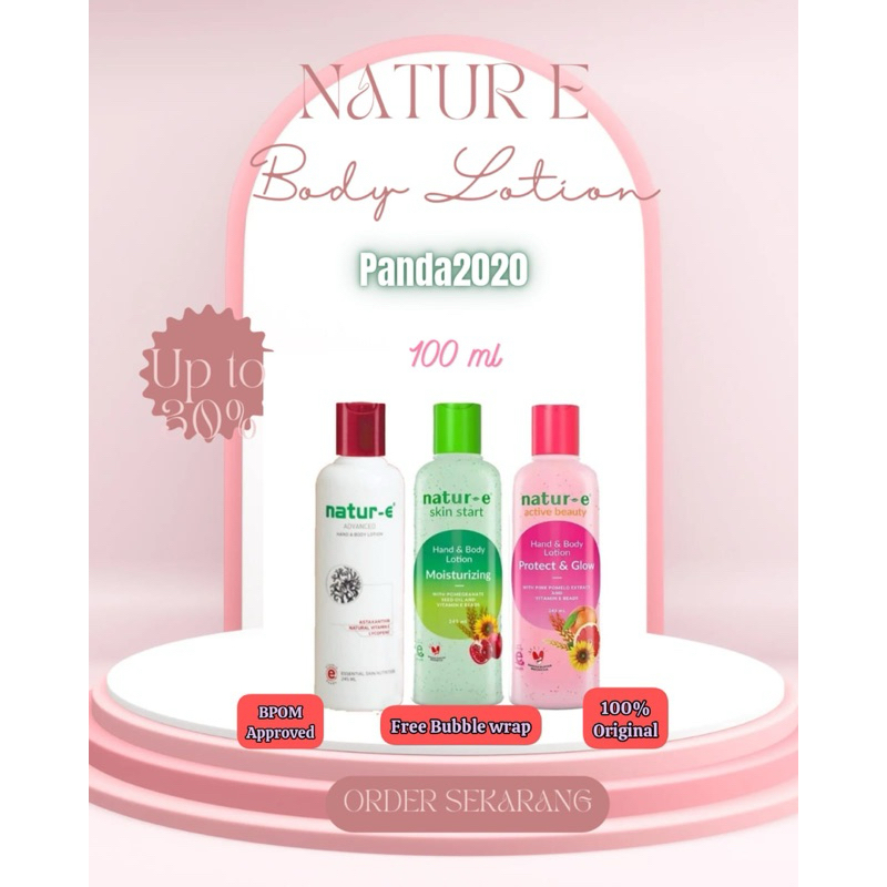 Natur E Hand & Body Lotion 100ml