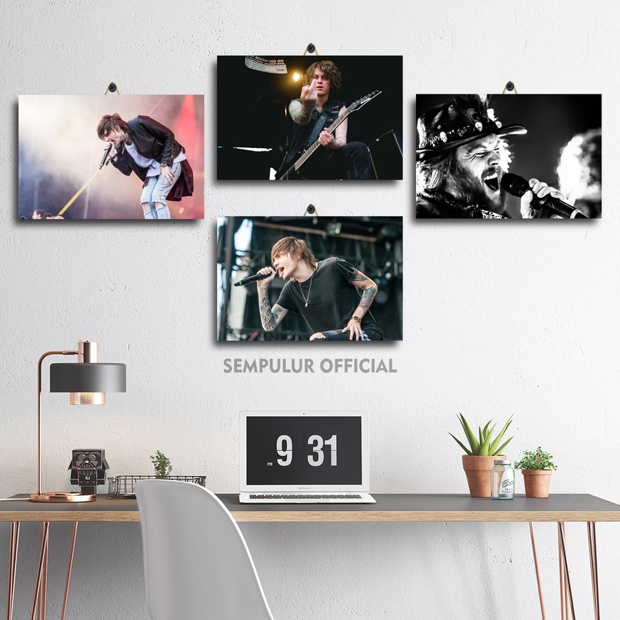 Poster Dinding Member Band Asking Alexandria / Pajangan Ruangan Asking Alexandria /TH7|WGYFG