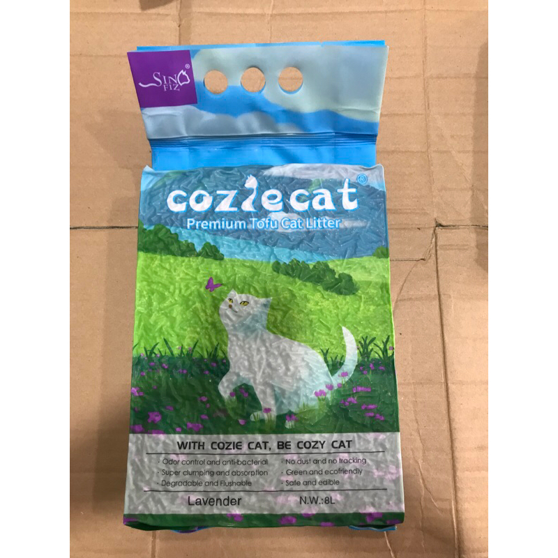Cat Litter Tofu Cozie Cat 8Liter